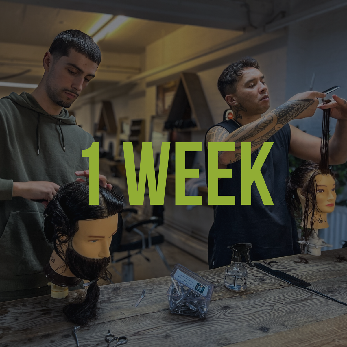 1 Week Short Barber Course